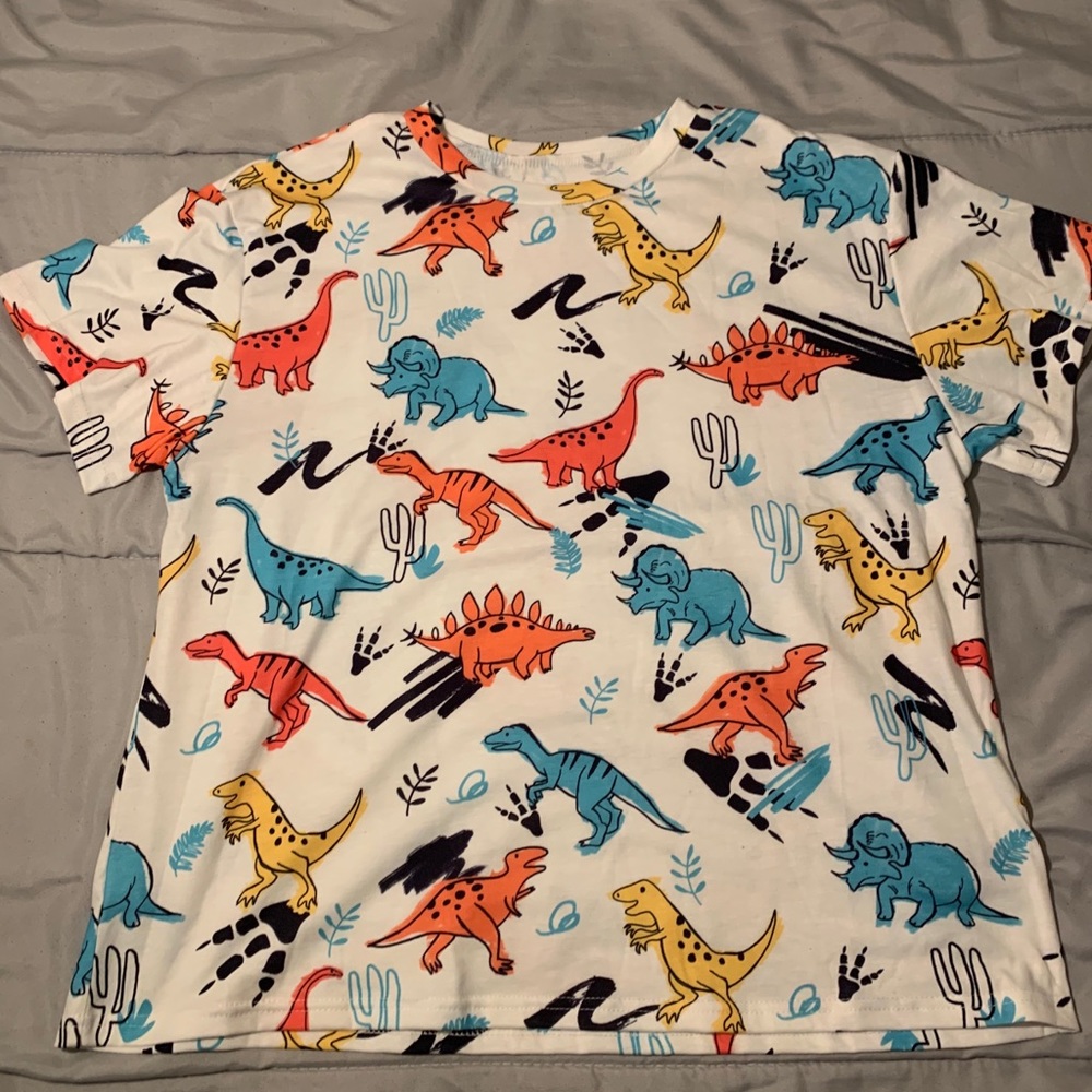 Dinosaur print tee